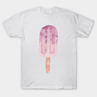 Purple popsicle watercolor T-Shirt